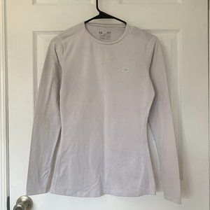 White Long sleeve Under Armour